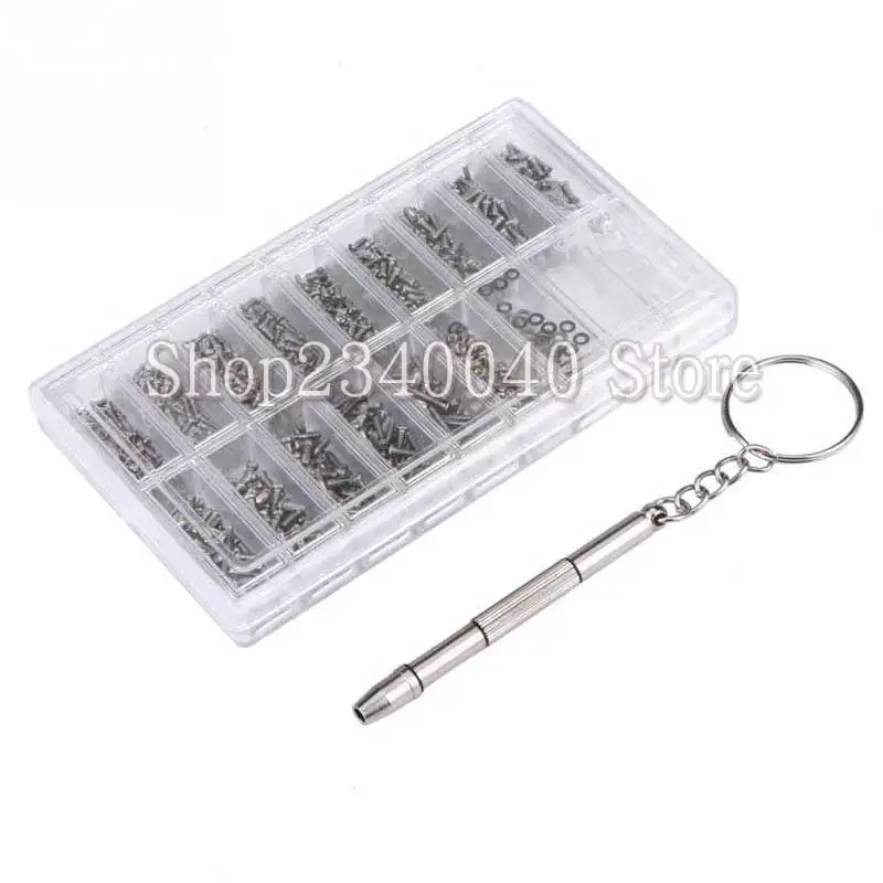 1000 шт./компл. микро-винт из нержавеющей стали для солнцезащитных очков часов