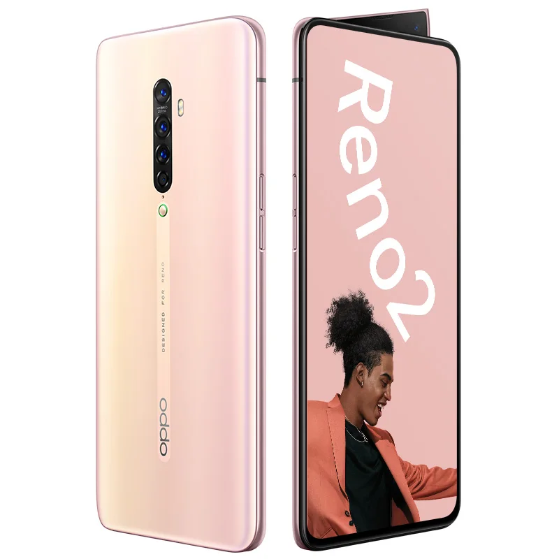 Oppo Reno 2 20x zoom Смартфон Snapdragon 730 6," AMOLED 48.0MP+ 16.0MP+ 13.0MP+ 8.0MP+ 2.0MP экран отпечатков пальцев VOOC 3,0 128GB