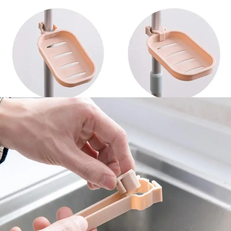 Sink Hanging Storage Rack Holder Sponge Bathroom Kitchen Faucet Clip Dish Cloth Shelf Drain Dry Towel Organizer | Дом и сад