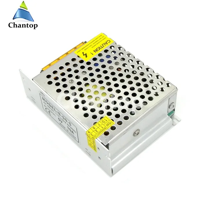 DC 5V 6A 10A Регулируемый импульсный источник питания 30W 50W SMPS вход 110V 220V ac в dc трансформатор для светодиодных лент светильник