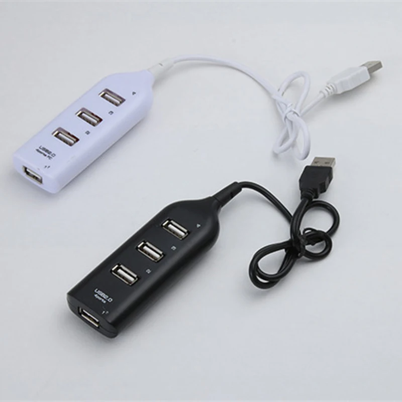 2021 USB 2 0 высокая Скорость 4 Порты сплиттер usb хаб адаптер для портативных ПК