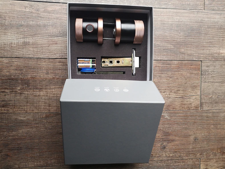 TTlock Wi-Fi приложение Bluetooth дверные замки отпечатков пальцев IC карты цифровой Смарт ручка блокировки