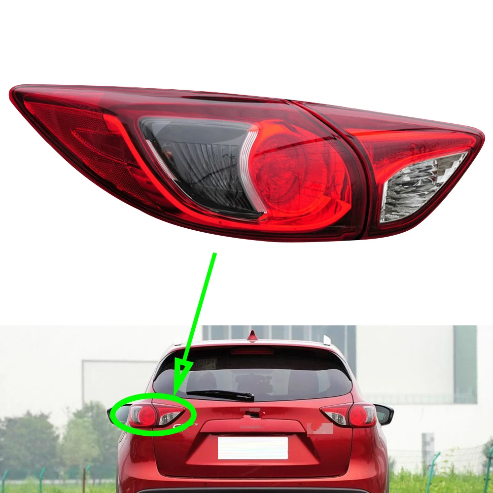 

Tail Light for Mazda CX-5 2013 2014 2015 Tail Lamp Car Rear Turning Signal Brake Lamp Warning Bumper Light