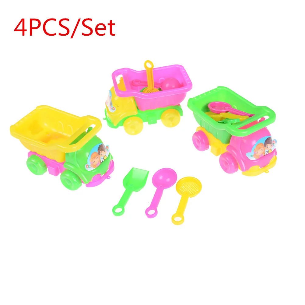 Детская лопата ковш грабли набор 4 шт./компл. детские водные пляжные песчаные