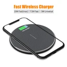 Беспроводное зарядное устройство Qi, 18 Вт, для iPhone SE2, Xs, 11 Pro Max, X, 8 Plus, Samsung S20, Note 9, 10 Plus