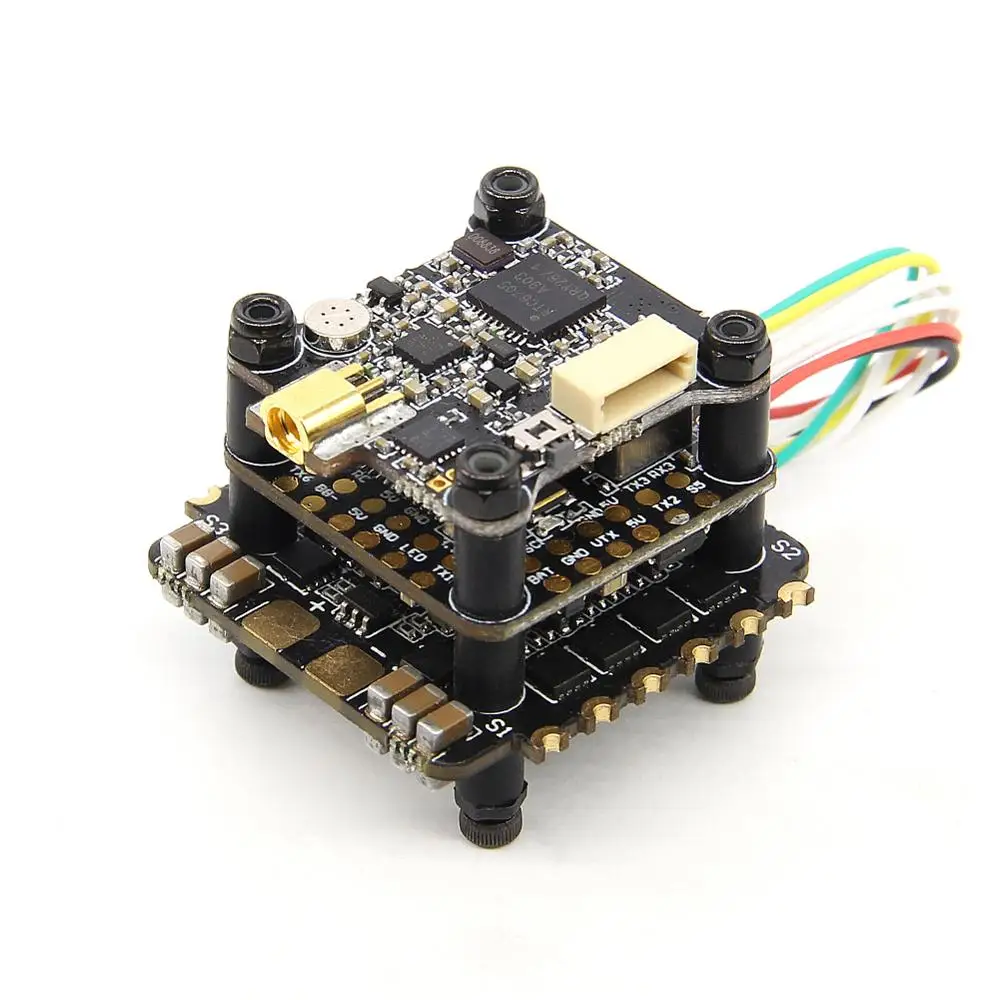 Электрические контроллеры скорости HGLRC FD445 + VTX Mini Stack 2-6S 45A BLHeli32 20x20 мм для