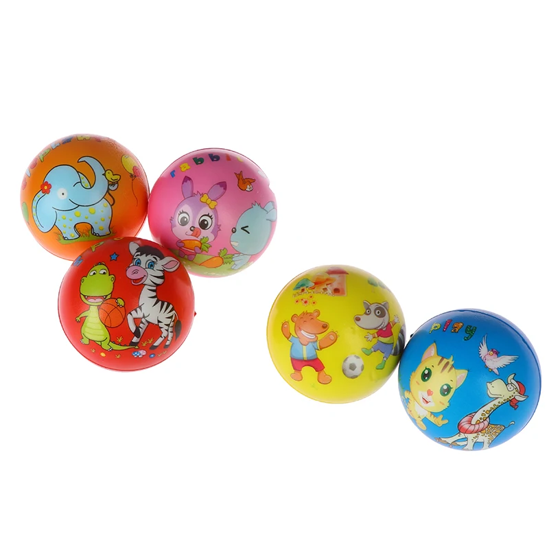 

1Pc Anti Stress Relief Vent Ball Animals Squeeze Foam Ball Hand Relief Interactive Rubber Balls For Kids Toys