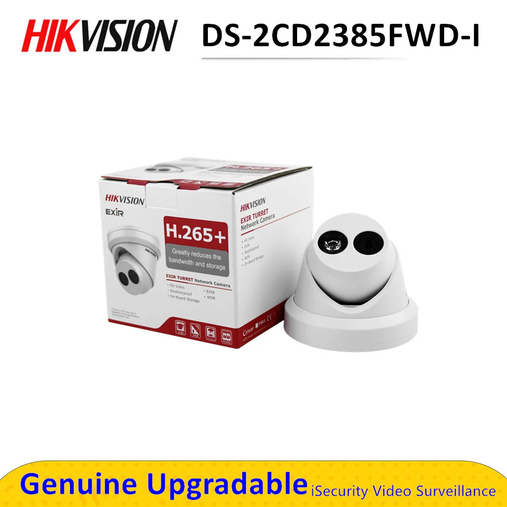 Оригинальная ip камера POE DS 2CD2385FWD I 4K сетевая видеонаблюдения 8MP H.265 слот для sd