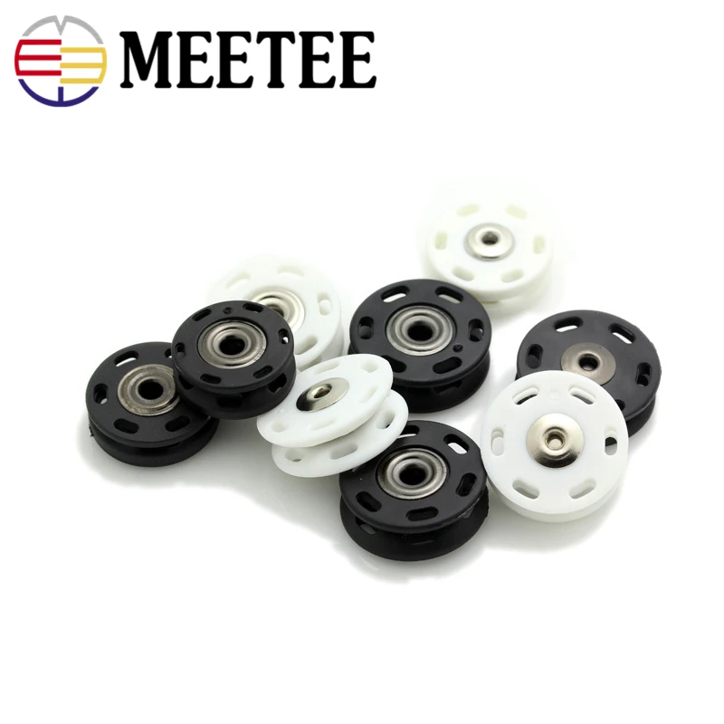 Нейлоновые женские кнопки высокого качества 100 шт. невидимые для пальто одежда