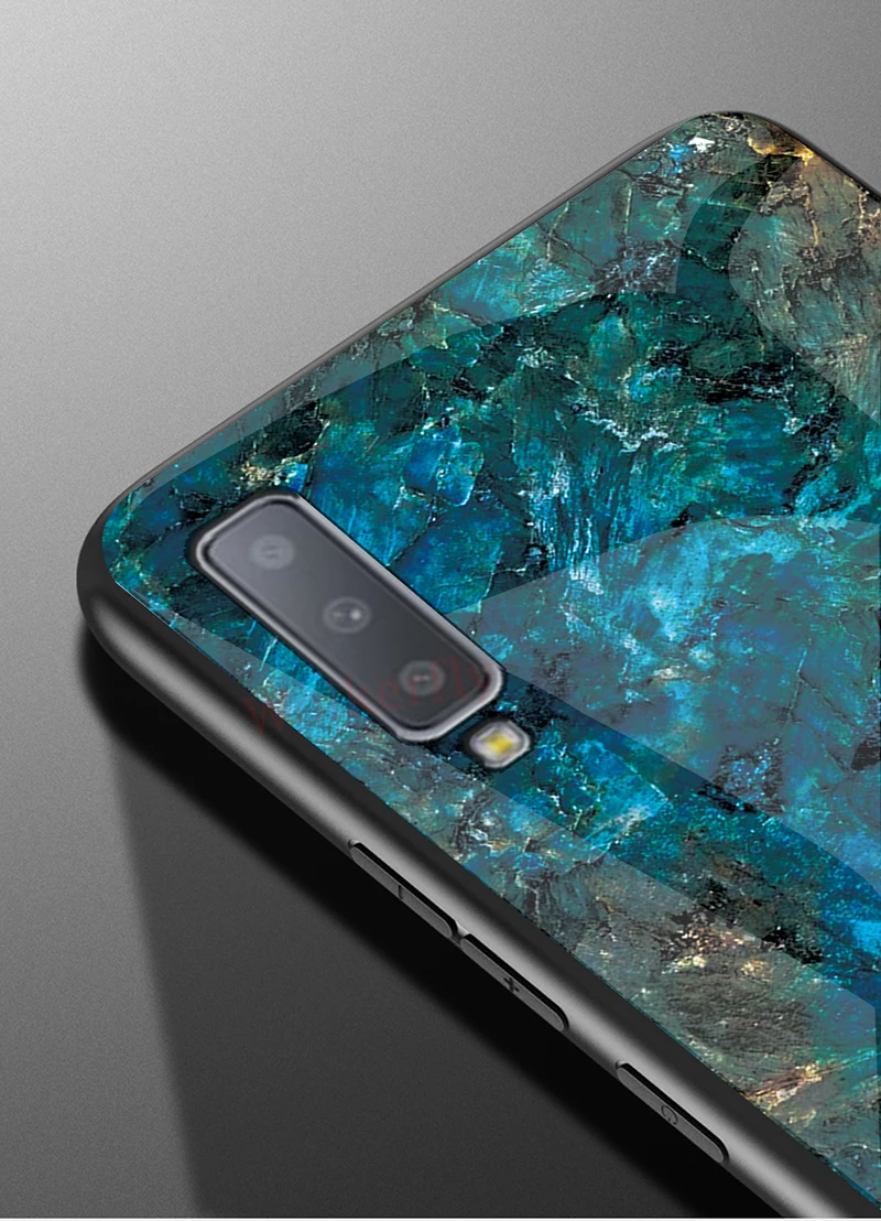 Мрамор Стекло чехол для samsung Galaxy S10E S9 S8 S10 плюс M10 M20 A10 A20 A30 A40 A50 A60 A70 A7 J4 J6 плюс J8 Note 9 8 чехол