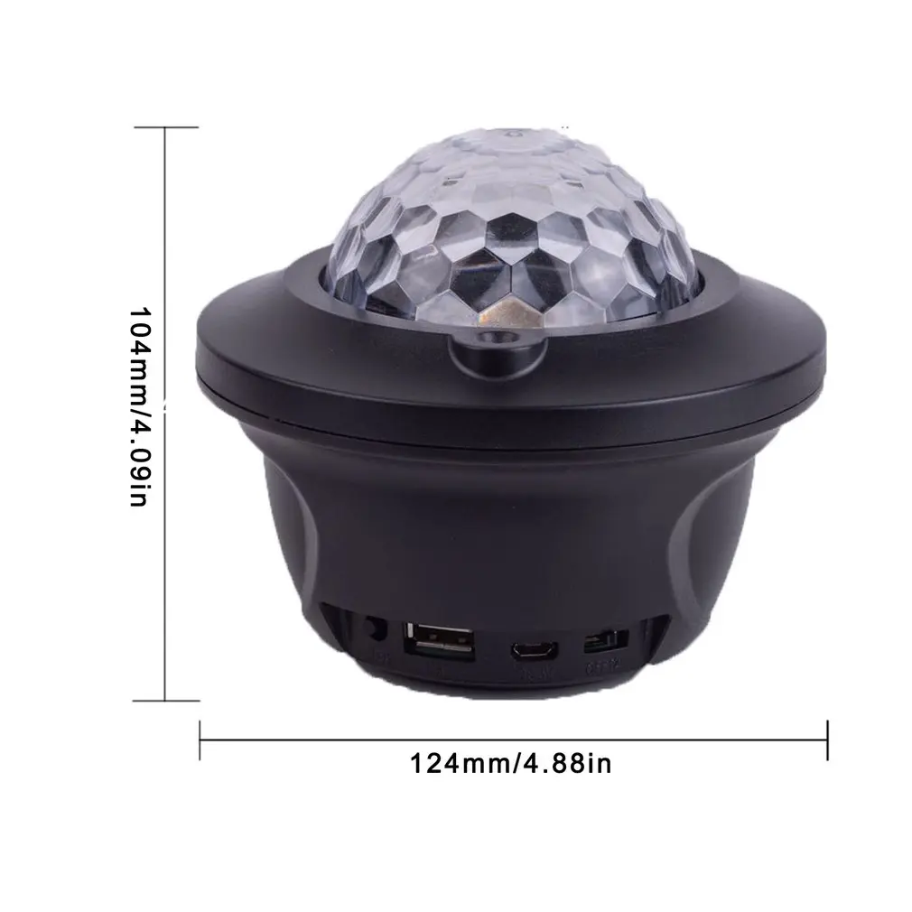 

Colorful 6W LED Star Light Projector Rotating Ocean Wave Night Lighting WIFI Music USB Nebula Lamp Starry Sky Galaxy Light