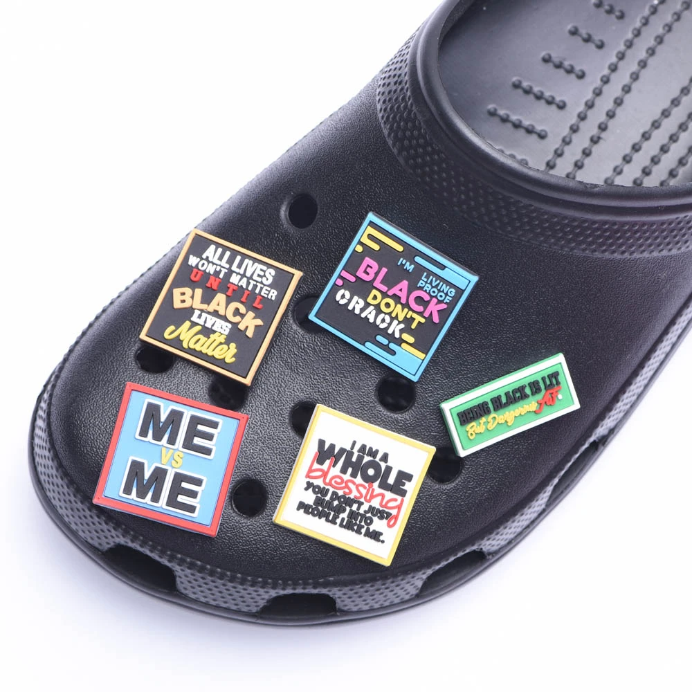 

1PCS JIBZ Shoes Charm Fits For Croc Clog Shoes Accessories Coffee Cup Winebottle PVC Shoe Charm Designer Buckle Deserve Kid Gift