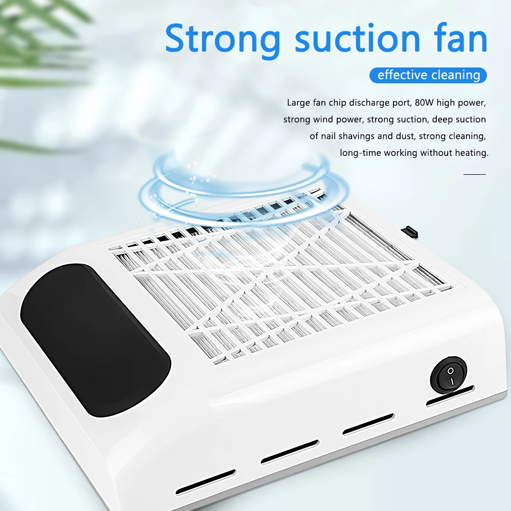 Пылесборник DIOZO для ногтей 80 Вт пылесос маникюрный салон дизайна