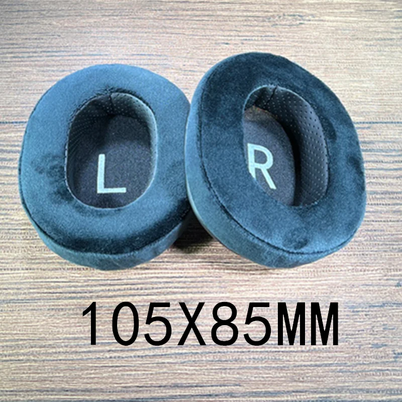 Овальные амбушюры из бархатной ткани накладки для наушников AKG HifiMan ATH Philips или M50X