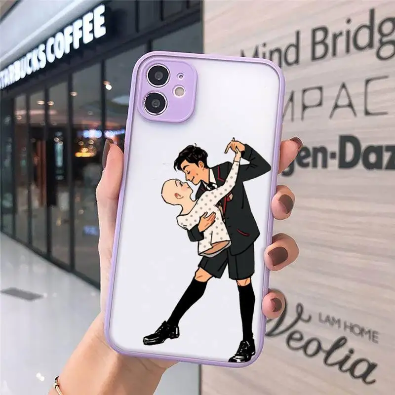 

Umbrella Academy Five Aidan Gallagher Phone Cases matte transparent For iphone 7 8 11 12 plus mini x xs xr pro max cover