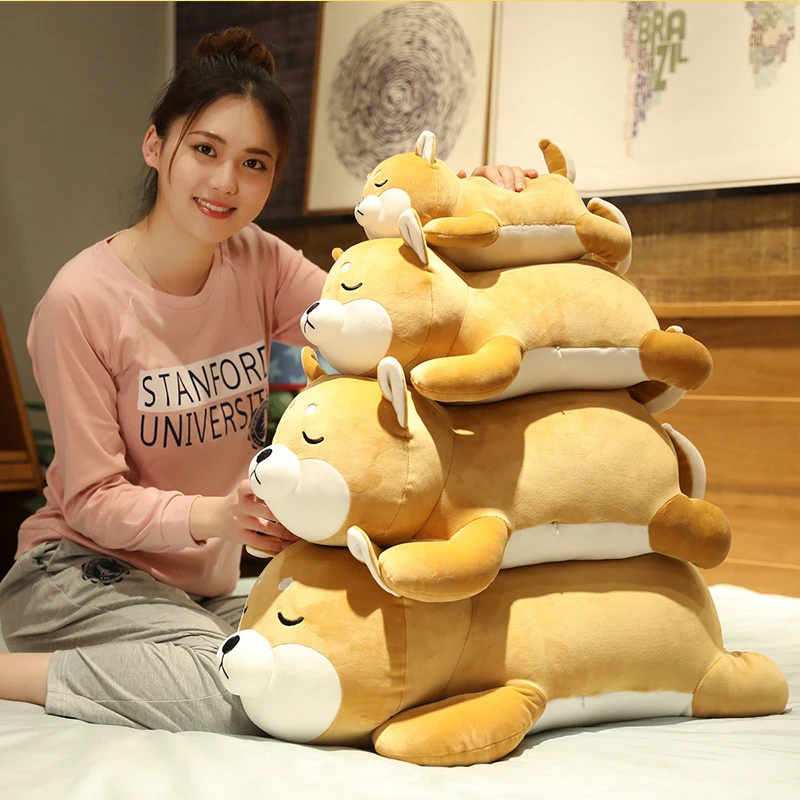 Куклы собака плюшевая игрушка чучело щенок собаки шибайну корги кукла