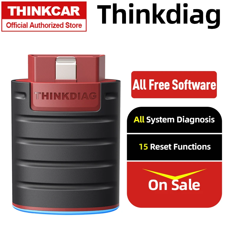 THINKCAR Thinkdiag Все Бесплатные Bluetooth obd2 сканер автомобиля obdii диагностический
