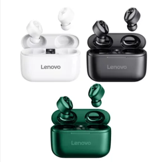 

Lenovo HT18 Earbuds TWS Bluetooth 5.0, Headphone Nirkabel, Headset Olahraga Kontrol Sentuh, Earphone Dalam Telinga Pengurang Keb