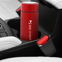 new 500ml car insulation cup car logo smart display thermos car travel thermos cup for ds spirit ds3 ds4 ds5 ds 5ls ds7
