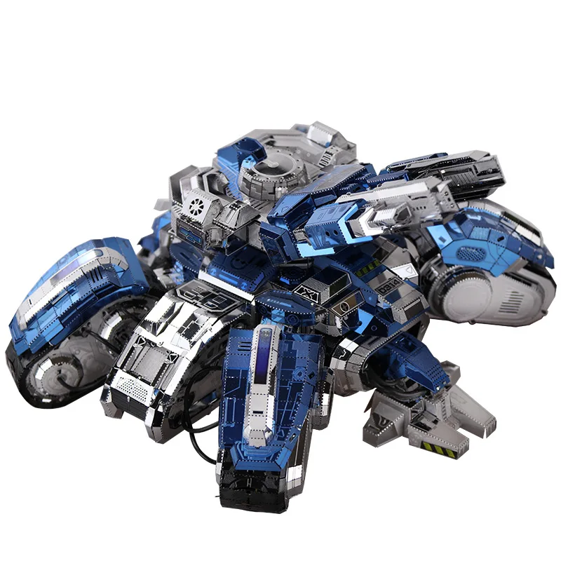 

3D Metal Puzzle SIEGE EDITION TANK For Adult Kids Manual Jigsaw Model 3D Laser Cut Model Puzzle Toys Collection Toys Gift