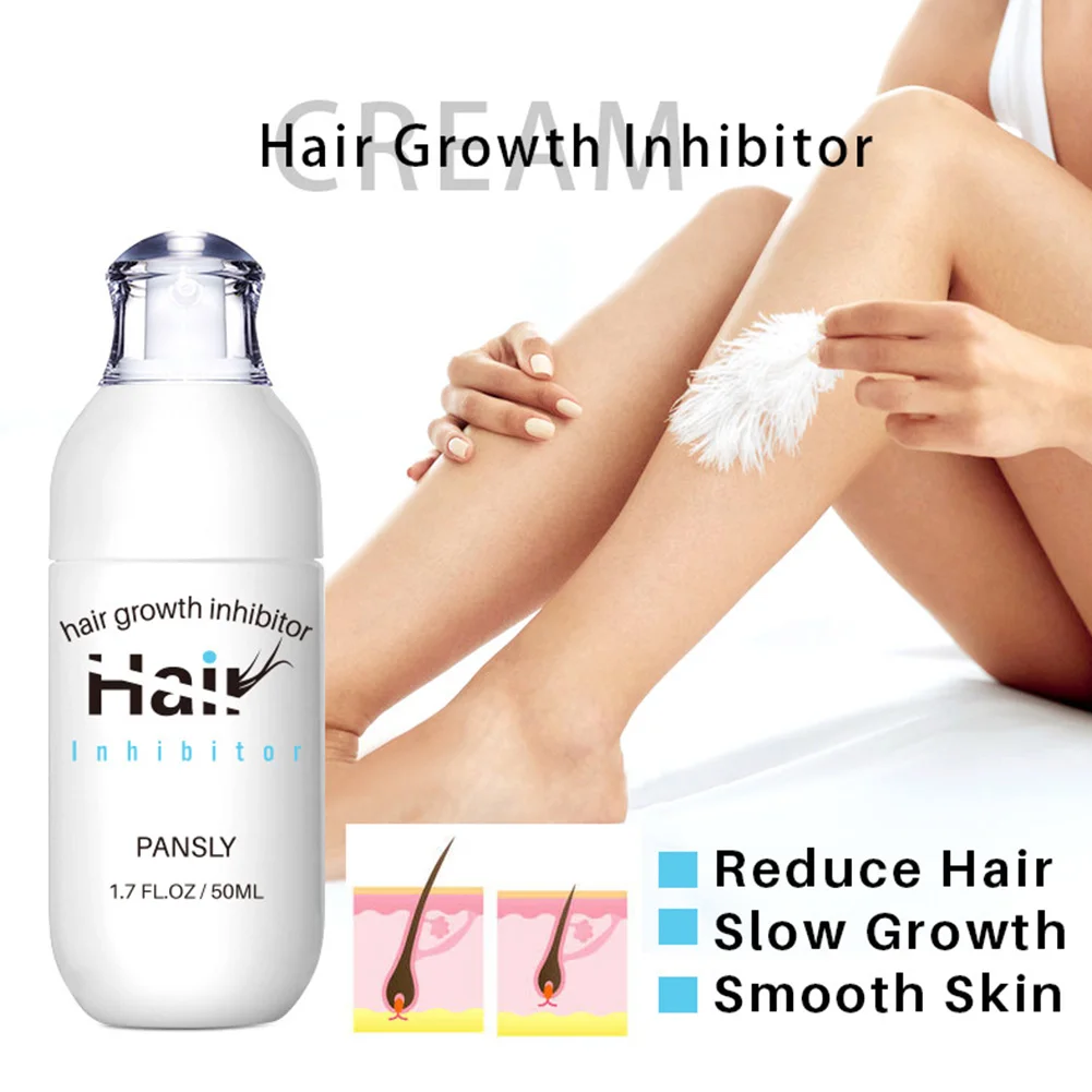 

50ml Cream Moisturizing Hair Growth Inhibitor Smooth Skin Herbal Permanent Legs Adult Body Care Shrinking Pores Repair Effective