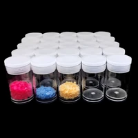 bottles 5d diy diamond painting embroidery rhinestone accessories tools holder transparent storage carry case container