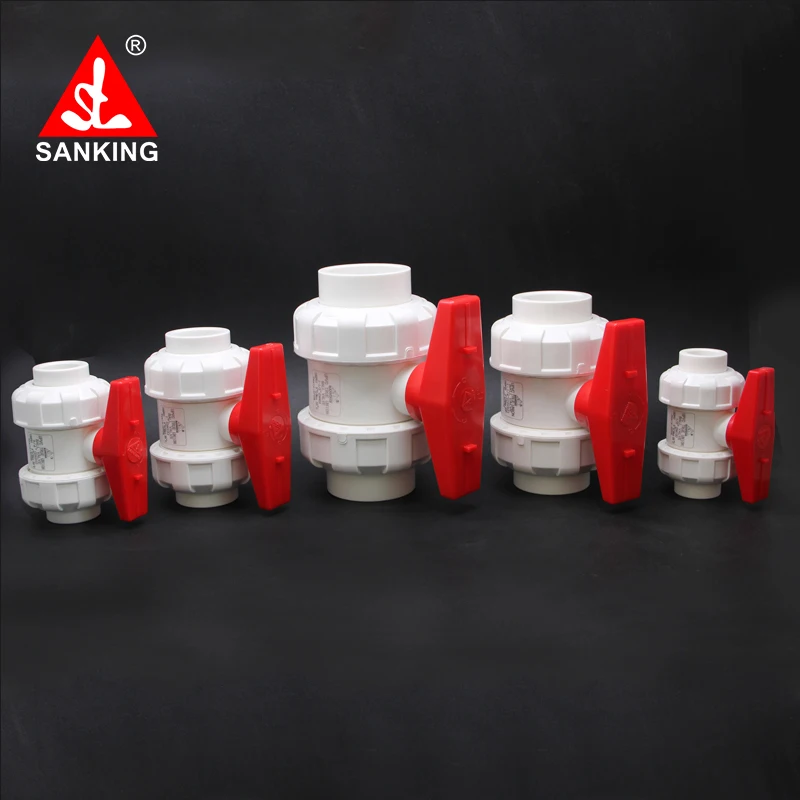 Sanking 32 мм ПВХ шариковый соединитель аквариумный резервуар трубка адаптер садовые