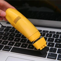 1pcs usb wired keyboard cleaner pc laptop keyboard vacuum cleaner computer cleaning kit tool remove dust brush home office desk