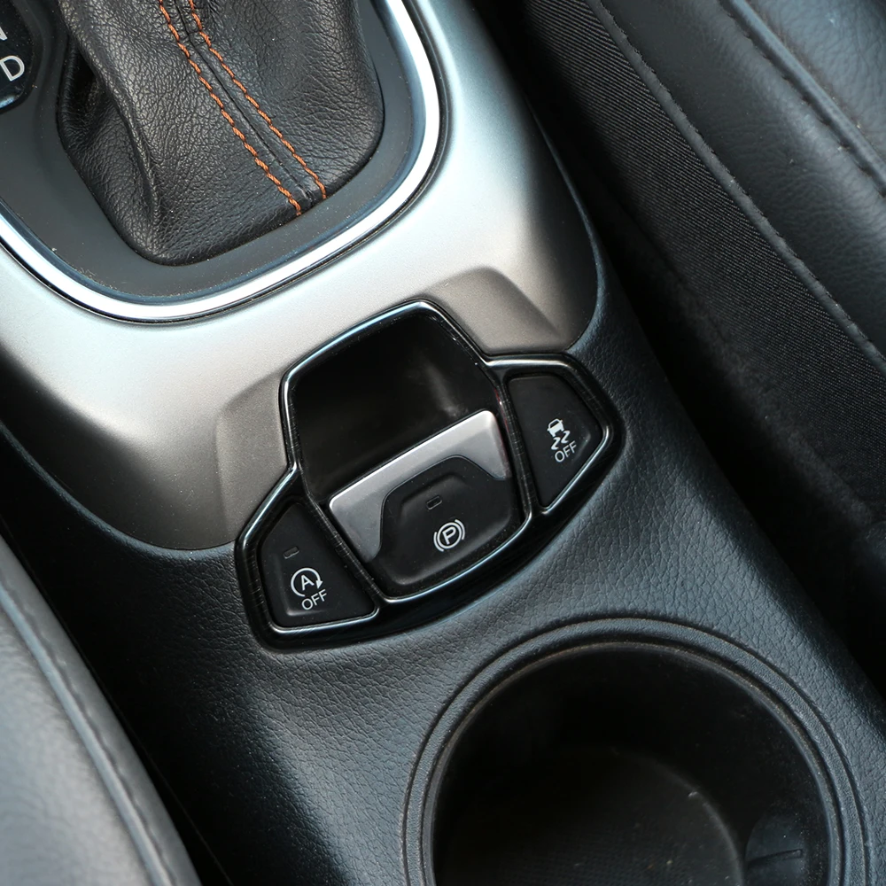 Daefar для Jeep Compass 2017-2020 Renegade 2015 - 2020 интерьерная центральная консоль автомобиля