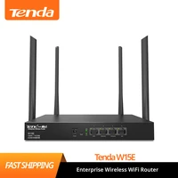 tenda new w15e enterprise wireless wifi router 2 4g5ghz wi fi repeater qualcomm high chipset for officecafe large househotel