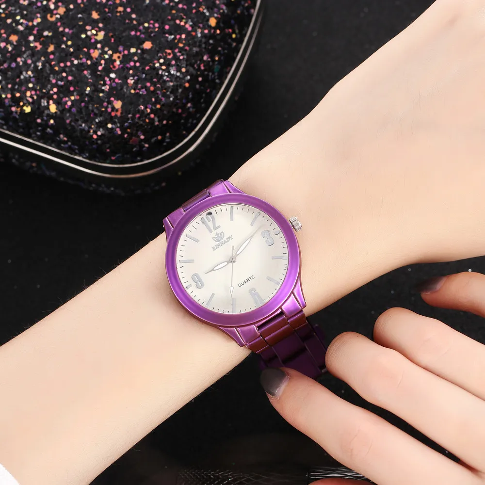 Женская Девушка Смотреть часы бренд роскошный подарок модные женские модели