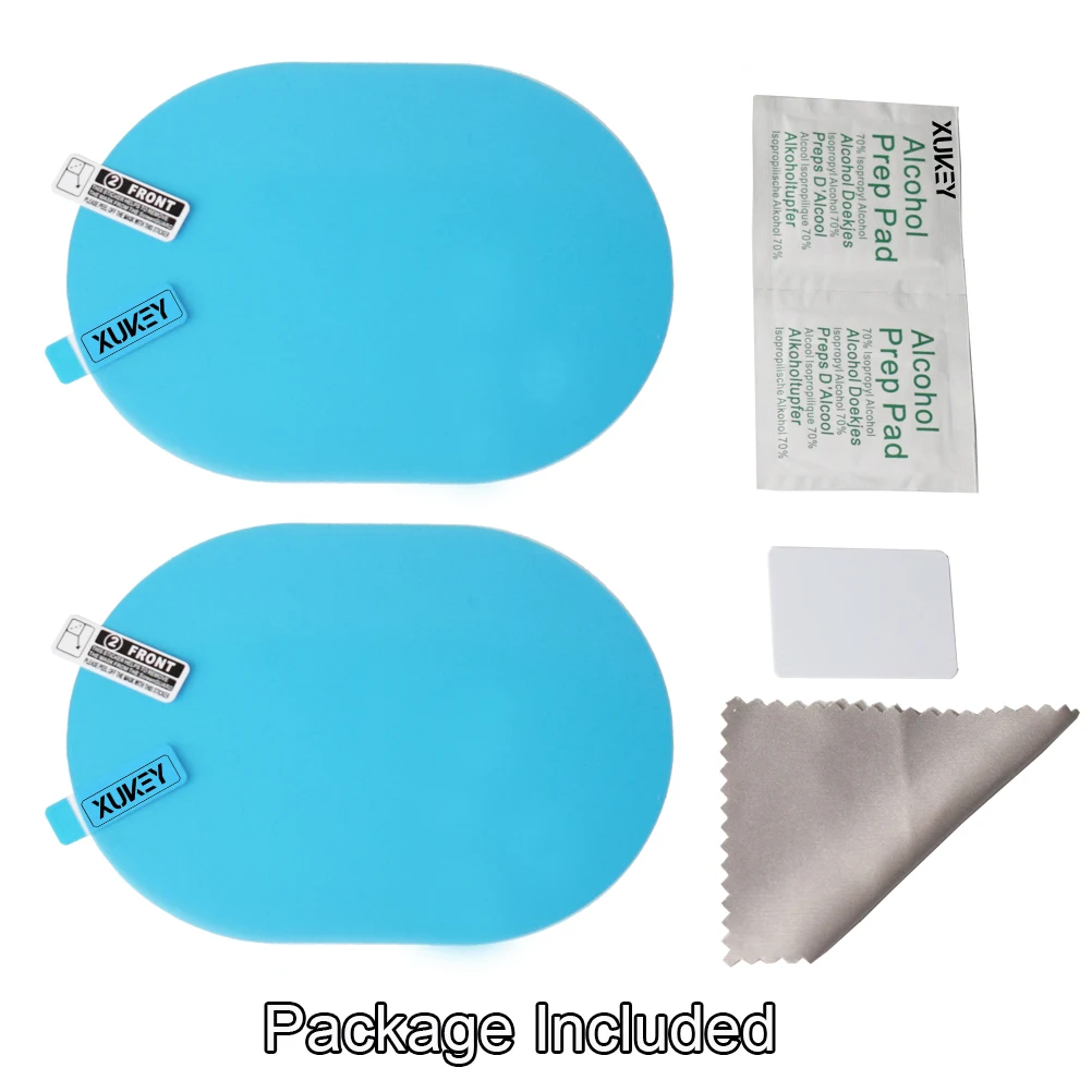 Erick в Wiper 2Pcs / Set Автомобиль Универсальный антибликовым Mist Зеркало Мягкая пленка