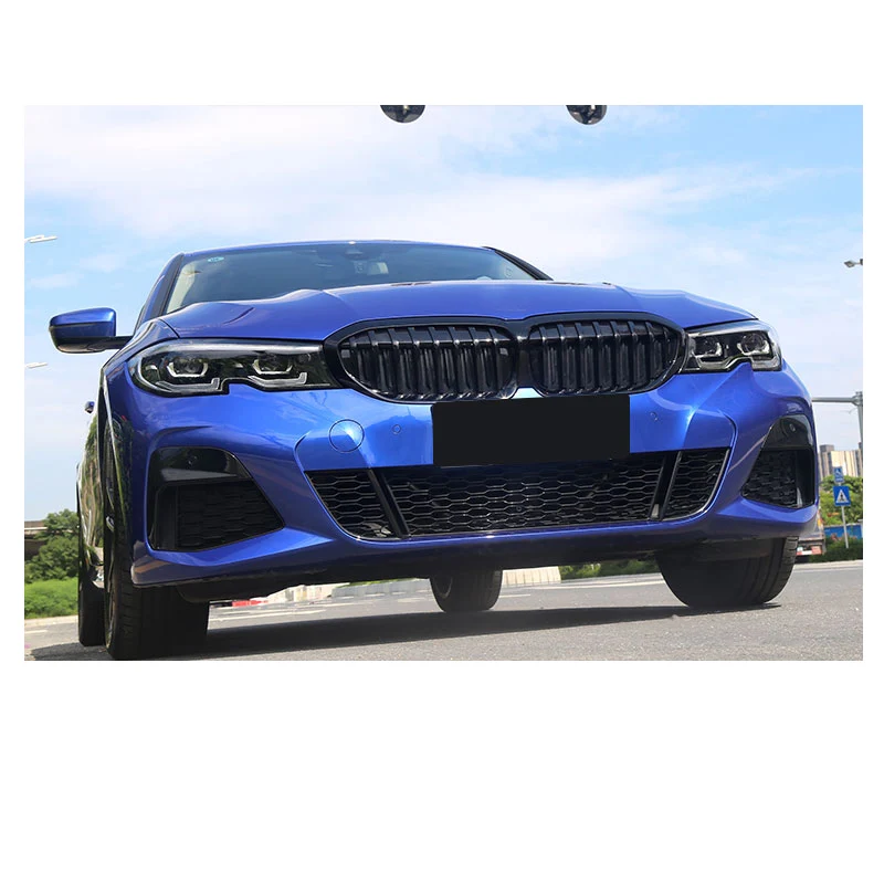 Lsrtw2017 Abs Автомобильная Передняя дрель средняя сетчатая рама для BMW 3 серии G20 320 325 330