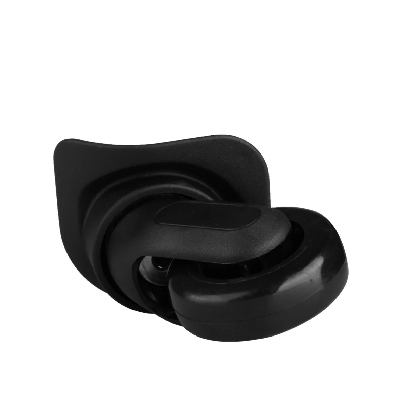 Suitcase Trolley Case Accessories Universal Wheel Accessories Replacement High Quality 360 Degree Rotating Black Universal Wheel