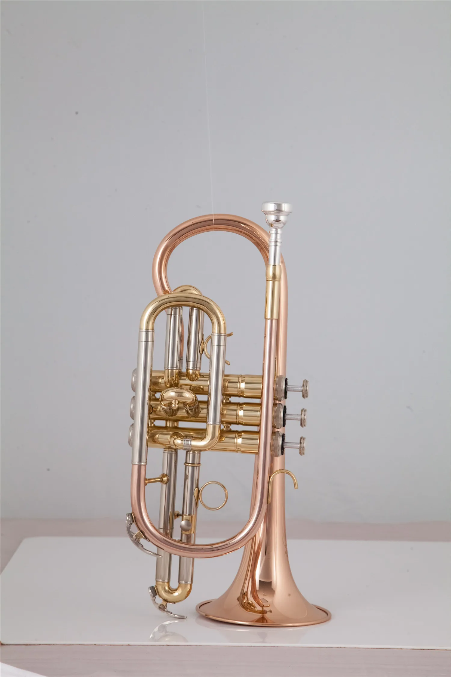 Профессиональная фосфористая медная труба Bach Bb Cornet с чехлом для переноски