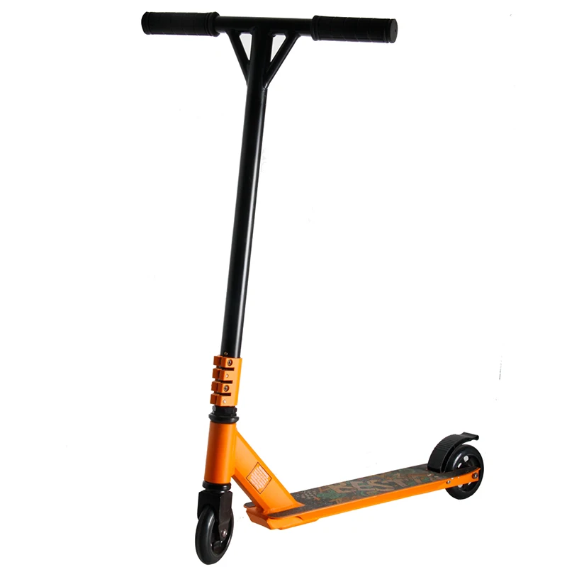 Взрослый трюковый самокат BMX с 100 мм PU колесами Экстремальный самокат Фристайл-скутер