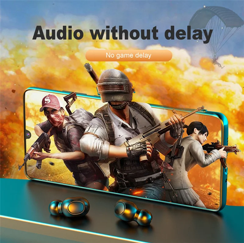 

LB60 tws Bluetooth True Wireless Headphones with Mic Sports Waterproof TWS Bluetooth Earphones Wireless Headsets Earbuds Phone