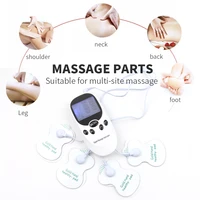 tens unit electronic low frequency therapy body neck pulse dual channel meridian machine neck massager muscle stimulator