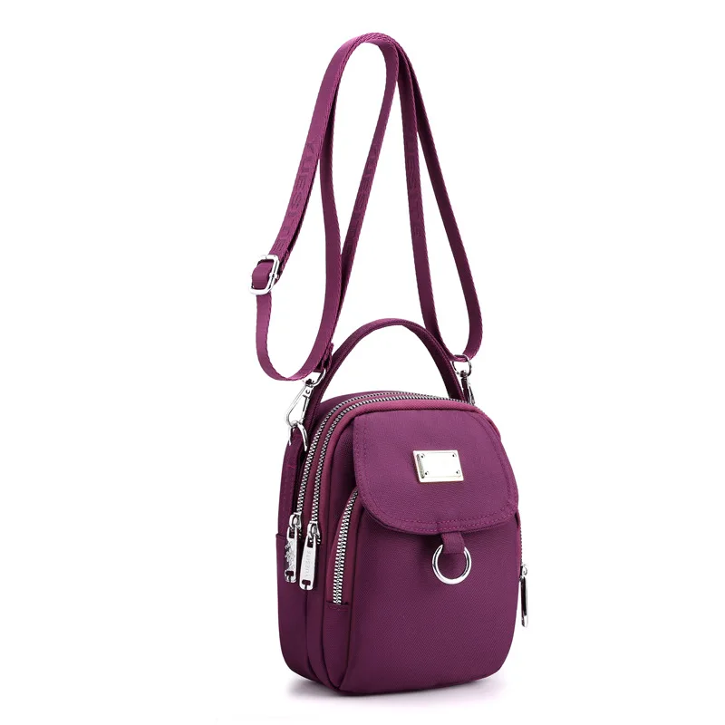 Fashion Women Crossbody Shoulder Bag Zipper Mobile Phone Flap Female Multifunction Mini Handbag Shopping Coin Purse