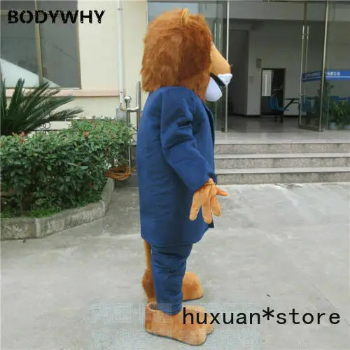 Костюм-талисман в виде льва фурнитура костюмы косплей-вечевечерние НКА платье