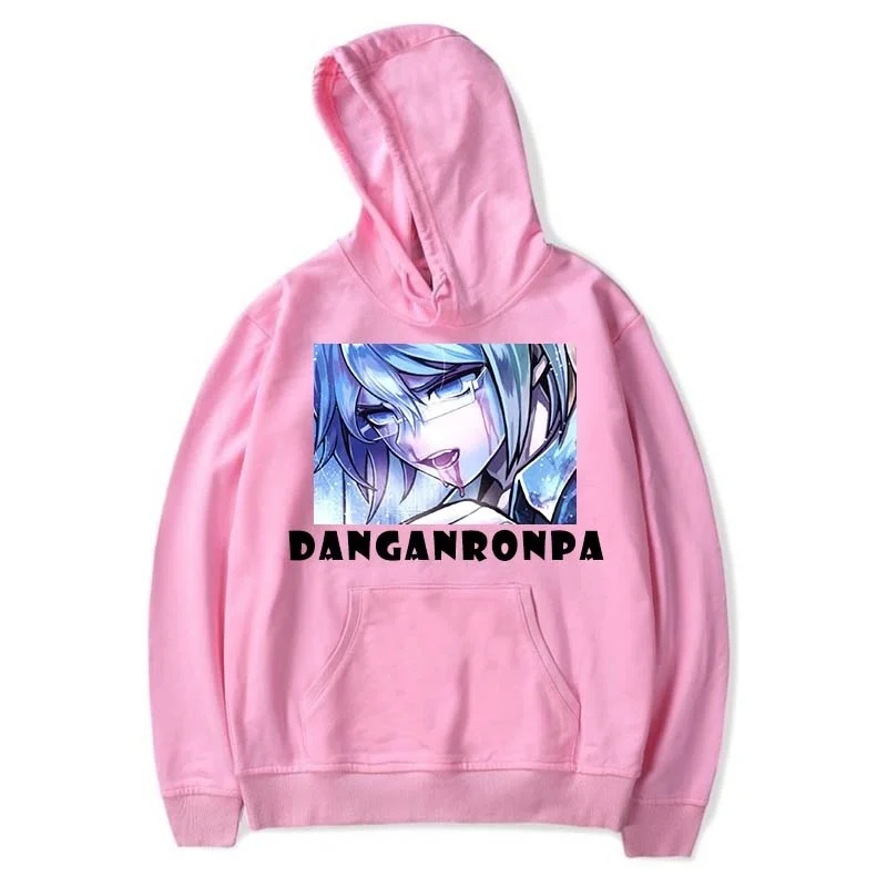 Толстовки в стиле игры данганронпа свитшоты с длинными рукавами унисекс принтом