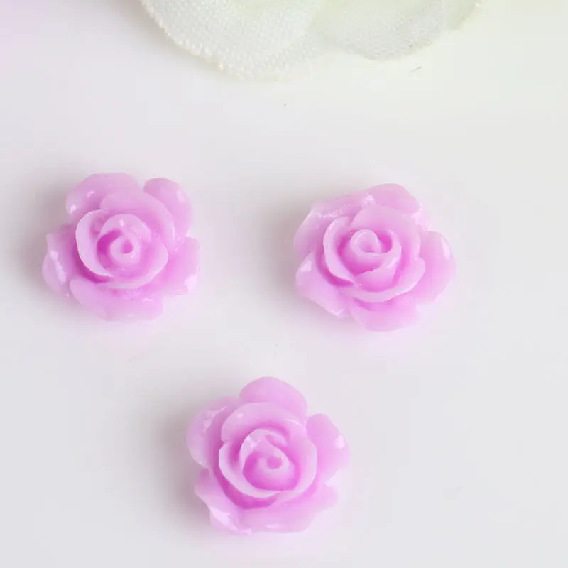 light purple-10pcs 5 шт./упак. черный, Белый Цвет Розовое Стразы нейл-арта украшения 3d в виде лепестков, с тиснением и изображением Скульптура, с украшением в виде цветка Красота аксессуары для маникюра - Цвет: light purple-10pcs