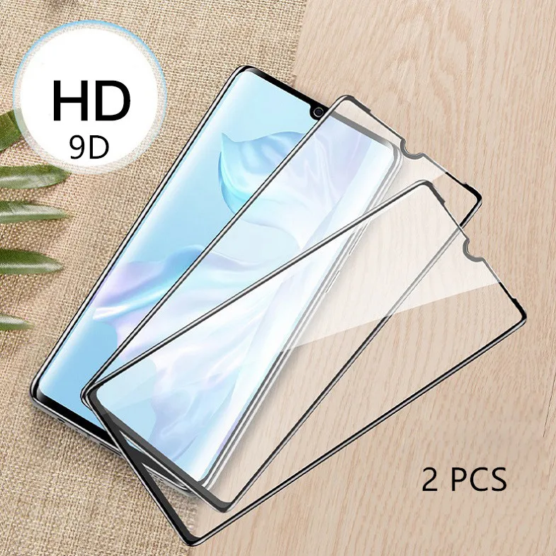 HD 2 шт./компл. 9D полное покрытие закаленное стекло для huawei P20 30 HD анти-отпечатков пальцев Защитная пленка для экрана для huawei P20 30 Pro - Цвет: HD