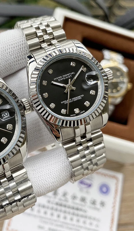 

Lovers Watch Business Clock Men's Watch Women's Fashion Quartz Couples Dress Wristwatches