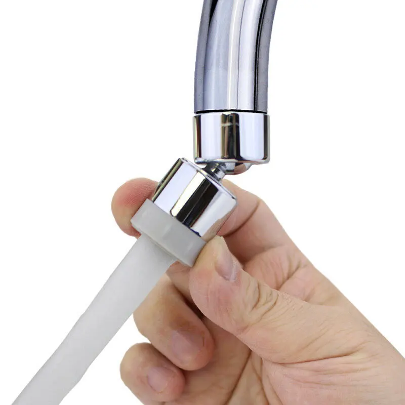 Newly 2-Flow Kitchen Sink Aerator 360-Degree Swivel Faucet Water Saving Extender for Home Bathroom XSD88 | Обустройство дома
