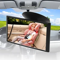 new practical baby car backseat mirror with suction base convenient rear view facing back seat mirror child safety rear view