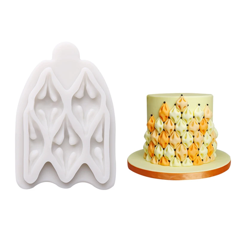 Легкая ткань слоеные силиконовые формы помадные торты декоративные инструменты