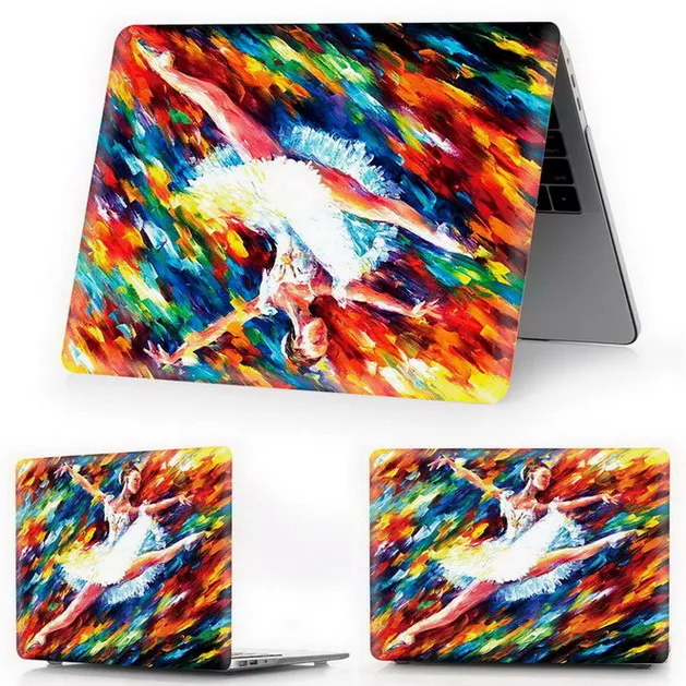 Чехол для ноутбука MacBook Air 11 13 дюймов A1466 A1932 Pro 12 13 15 retina A1502 A1706 A1708 A1989 A2159 характеристика чехол - Цвет: wu zhe