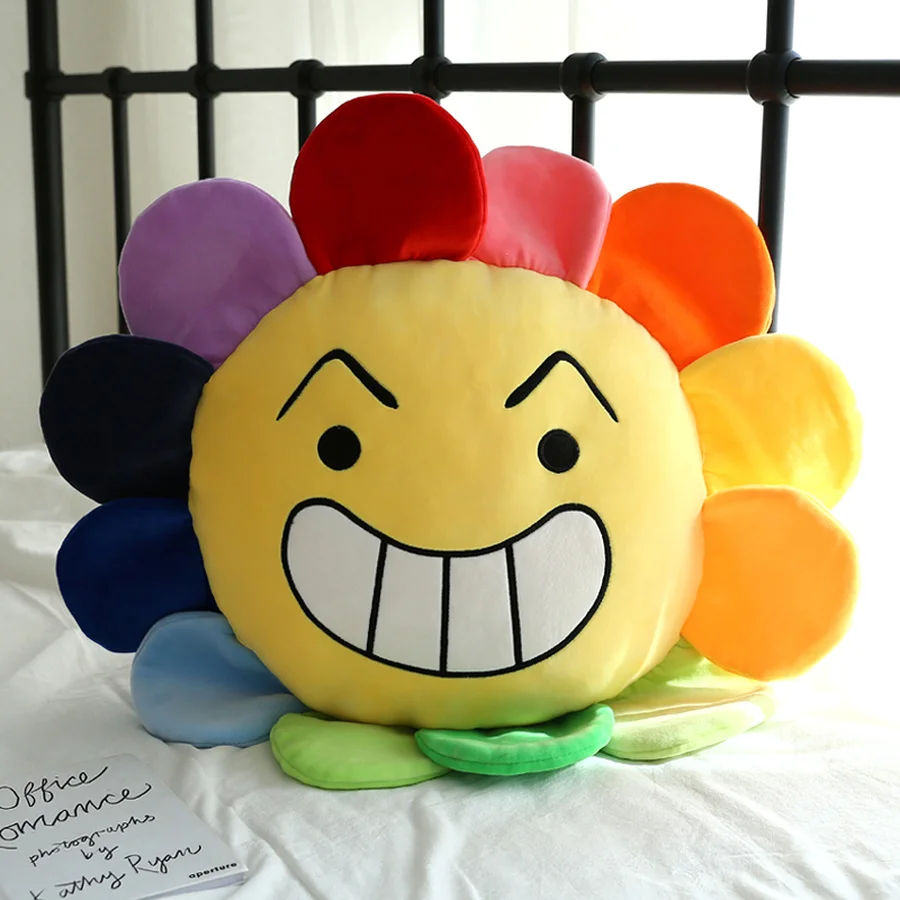 Подушка для детской комнаты подушка с улыбающимся лицом ручной вышивкой подушки