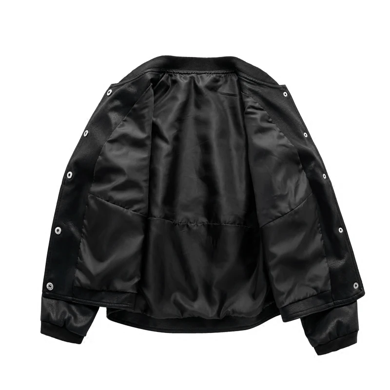 

2020 New Autumn Pu Leather Jacket Women Loose Short Motorcycle Jacket Ladies Basic Faux Leather Street Outerwear Female Coat